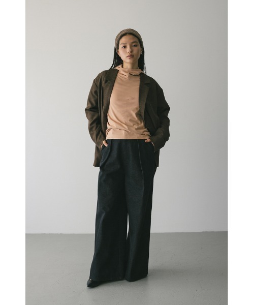 STYLEMIXER(スタイルミキサー)の「【限定】フーディーカットトップ(Tシャツ/カットソー・レディース・ピンク/アイボリー・FREE)」の13枚目の写真