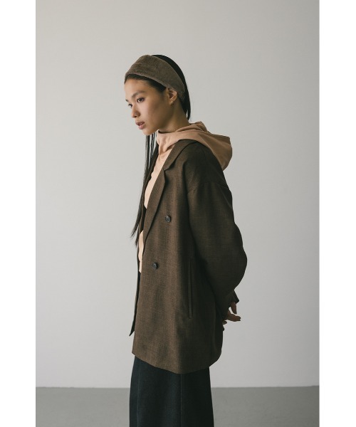 STYLEMIXER(スタイルミキサー)の「【限定】フーディーカットトップ(Tシャツ/カットソー・レディース・ピンク/アイボリー・FREE)」の14枚目の写真