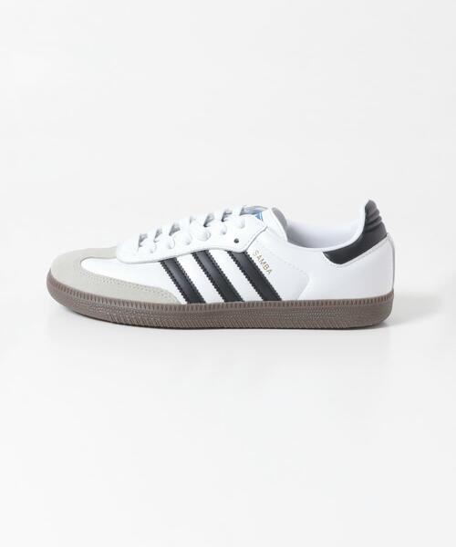 adidas(アディダス)の「adidas SAMBA OG(スニーカー・レディース・ホワイト系その他/ブラック系その他・23.5/24.5/25/24)」の2枚目の写真