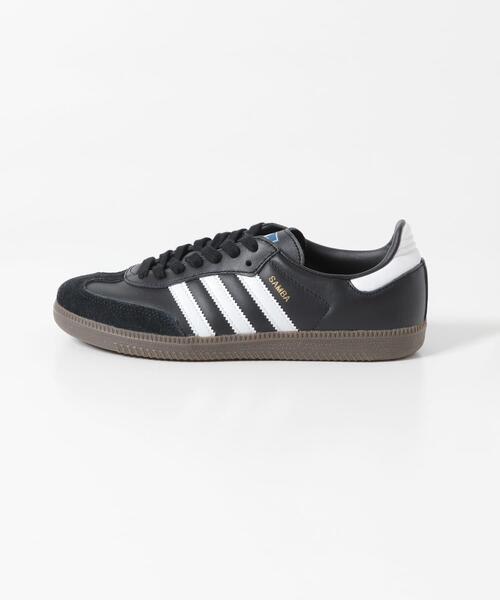 adidas(アディダス)の「adidas SAMBA OG(スニーカー・レディース・ホワイト系その他/ブラック系その他・23.5/24.5/25/24)」の1枚目の写真