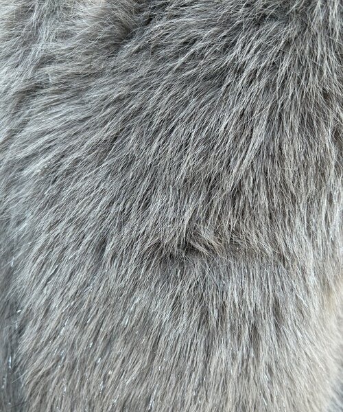 DouDou（ドゥドゥ）の「【WEB限定】ラメファーベスト（ベスト・レディース・チャコールグレー/ベージュ・FREE）」の13枚目の写真