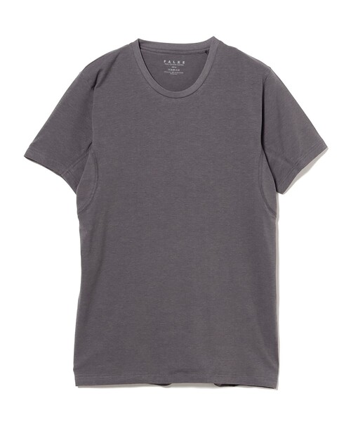 FALKE(ファルケ)の「FALKE / クルーTシャツ(Tシャツ/カットソー・メンズ・ブラック系その他4/ホワイト/ブラック・MEDIUM/LARGE)」の1枚目の写真