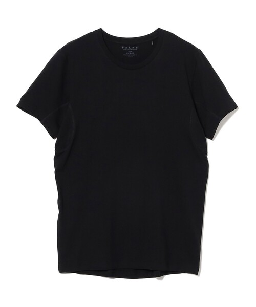 FALKE(ファルケ)の「FALKE / クルーTシャツ(Tシャツ/カットソー・メンズ・ブラック系その他4/ホワイト/ブラック・MEDIUM/LARGE)」の3枚目の写真