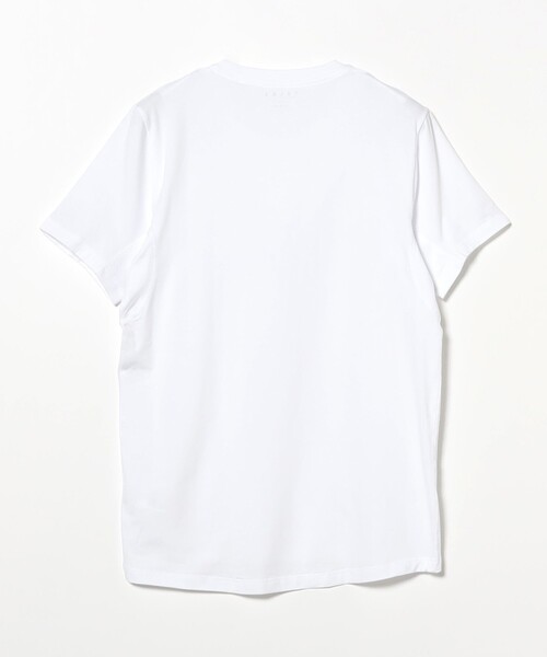 FALKE(ファルケ)の「FALKE / クルーTシャツ(Tシャツ/カットソー・メンズ・ブラック系その他4/ホワイト/ブラック・MEDIUM/LARGE)」の5枚目の写真