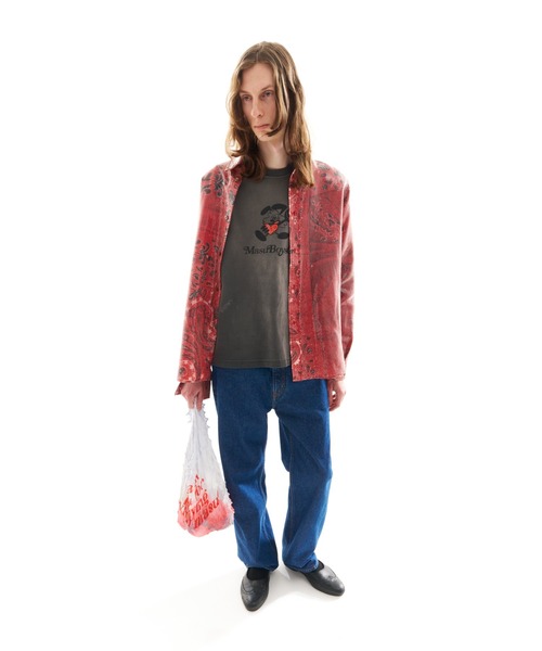 MASU（エムエーエスユー）の「WASTED VICK T-SHIRT（Tシャツ/カットソー・メンズ・ブラック/ホワイト・46/48）」の3枚目の写真