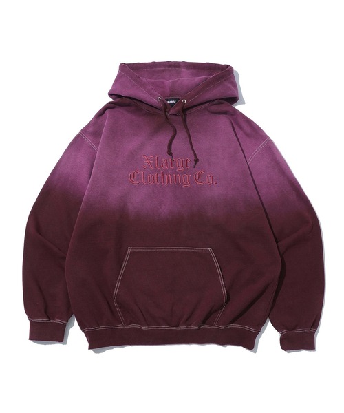 XLARGE（エクストララージ）の「OLD ENGLISH PULLOVER HOODED