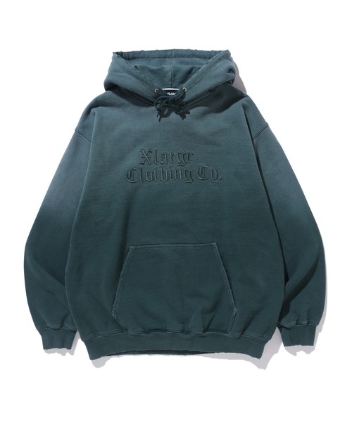 OLD ENGLISH BLEACHED HOODED SWEATSHIRT