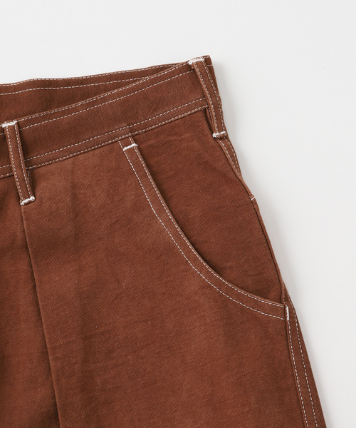 Story mfg.(ストーリーエムエフジー)の「STORY mfg. / ストーリーエムエフジー. LUSH PANTS(その他パンツ・メンズ・ブラウン/ブラック・LARGE/SMALL)」の5枚目の写真
