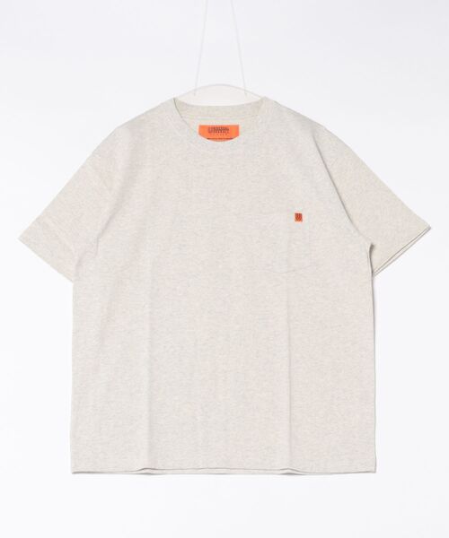 UNIVERSAL OVERALL(ユニバーサルオーバーオール)の「【UNIVERSAL OVERALL】POCKET S/S(Tシャツ/カットソー・メンズ・ブラック/ホワイト/オートミール・LARGE/MEDIUM/X-LARGE)」の15枚目の写真