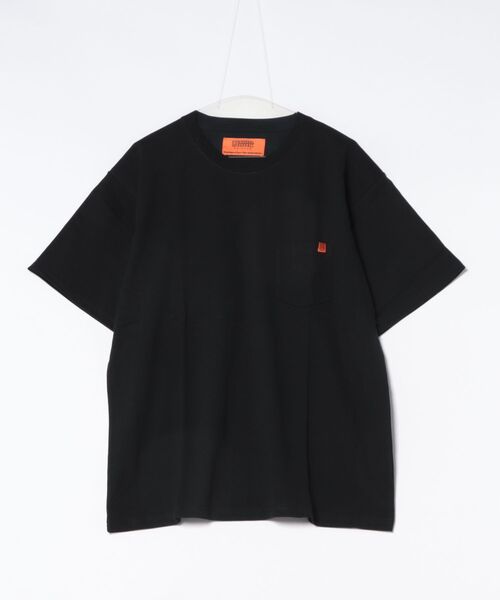 UNIVERSAL OVERALL(ユニバーサルオーバーオール)の「【UNIVERSAL OVERALL】POCKET S/S(Tシャツ/カットソー・メンズ・ブラック/ホワイト/オートミール・LARGE/MEDIUM/X-LARGE)」の16枚目の写真