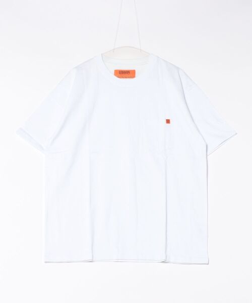 UNIVERSAL OVERALL(ユニバーサルオーバーオール)の「【UNIVERSAL OVERALL】POCKET S/S(Tシャツ/カットソー・メンズ・ブラック/ホワイト/オートミール・LARGE/MEDIUM/X-LARGE)」の17枚目の写真