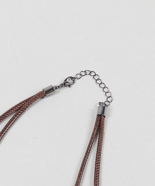 SPINNS（スピンズ）の「ビッグ紐ネックレス/羽根/スター/NEO森ガール/フェアリーグランジ（ネックレス・レディース・ブラウン・ONESIZE）」の10枚目の写真