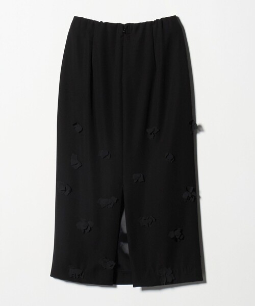 UNITED ARROWS（ユナイテッドアローズ）の「３D フラワー ロング タイトスカート（スカート・レディース・オフホワイト/ブラック・36/38）」の11枚目の写真