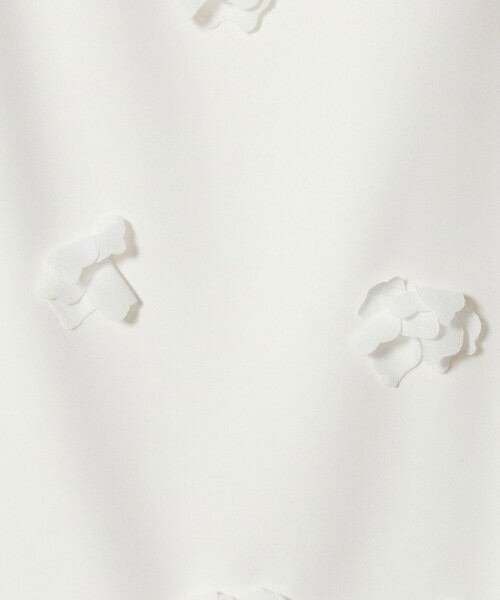 UNITED ARROWS（ユナイテッドアローズ）の「３D フラワー ロング タイトスカート（スカート・レディース・オフホワイト/ブラック・36/38）」の21枚目の写真