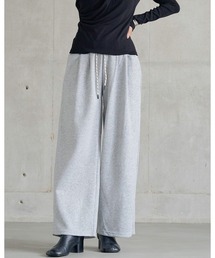 attiree（アティレー）の「ワイドストレートスウェットパンツ（スウェットパンツ）」