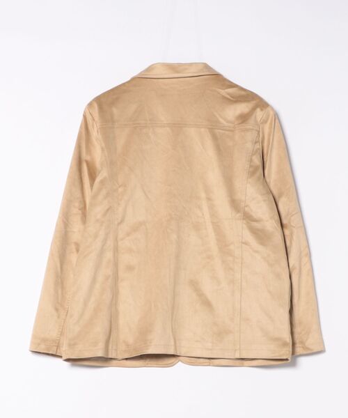 ジャケット・アウター lampoon tailored jacket セール】【LAMPOON】フェイクスエードテーラードジャケット