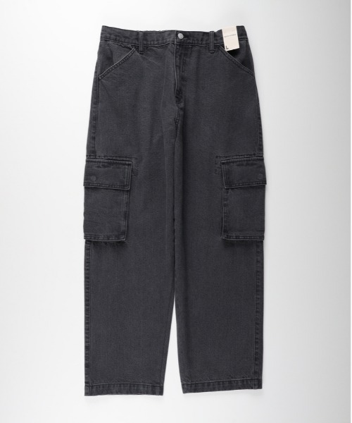 BACK NUMBER(バックナンバー)の「BACK NUMBER(バックナンバー)【メンズ】ウエストイージーデニムカーゴパンツ(ウエストゴム・楽に穿ける・ワイドシルエット)(デニムパンツ・メンズ・ダークインディゴブルー/その他1/ブラック・L/XL/M)」の21枚目の写真