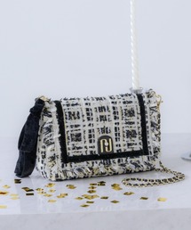 JILL by JILL STUART（ジルバイジルスチュアート）の「◇ツイードフラップバッグ（ショルダーバッグ・レディース）」