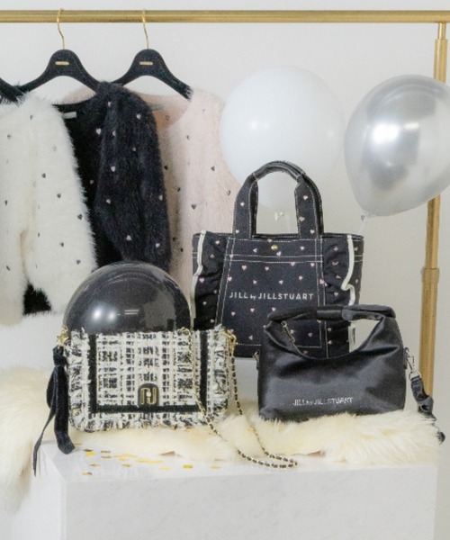 JILL by JILL STUART(ジルバイジルスチュアート)の「◇ツイードフラップバッグ(ショルダーバッグ・レディース・ブラック系その他・FREE)」の13枚目の写真