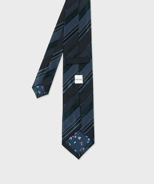 Paul Smith(ポールスミス)の「シャドーレジメンタル タイ【250017 552MJ】(ネクタイ・メンズ・ネイビー/マルーン/ダークパープル/ダークグリーン・FREE)」の5枚目の写真