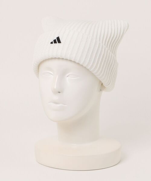 ネコミミ ニット キャップ ADIDAS
