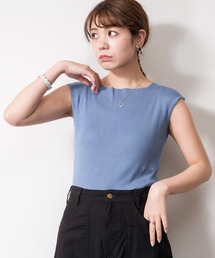 atONE（アットワン）の「【LARU】ノースリーブニット（ニット/セーター）」