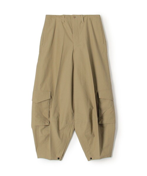 美品 HAVERSACK コットンナイロン パラシュートパンツ ユニセックス HAVERSACK ATTIRE コットンパラシュートパンツ