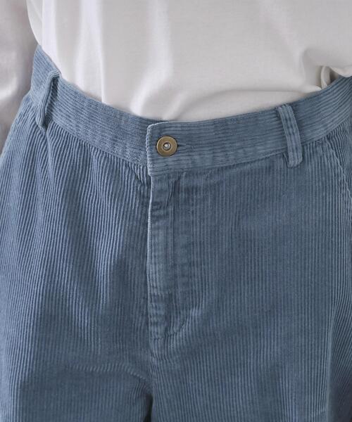 OPAQUE.CLIP(オペークドットクリップ)の「コーデュロイワイドパンツ【洗濯機OK】(その他パンツ・レディース・ブラウン系/ライトブルー/キャメル・38/40/42)」の13枚目の写真