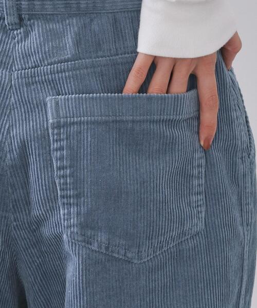 OPAQUE.CLIP(オペークドットクリップ)の「コーデュロイワイドパンツ【洗濯機OK】(その他パンツ・レディース・ブラウン系/ライトブルー/キャメル・38/40/42)」の15枚目の写真