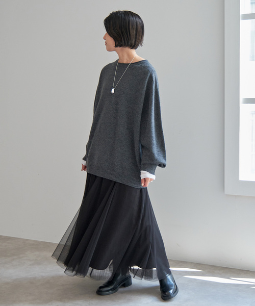 追加2》チュールスカート（スカート）｜Spick & Span（スピックアンド