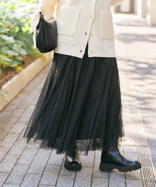 追加2》チュールスカート（スカート）｜Spick & Span（スピック