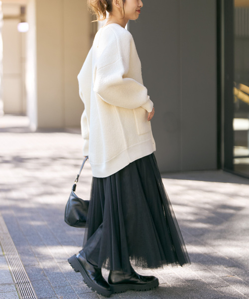 追加2》チュールスカート（スカート）｜Spick & Span（スピックアンド