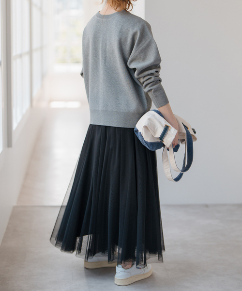 追加2》チュールスカート（スカート）｜Spick & Span（スピックアンド