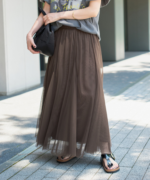 追加2》チュールスカート（スカート）｜Spick & Span（スピック