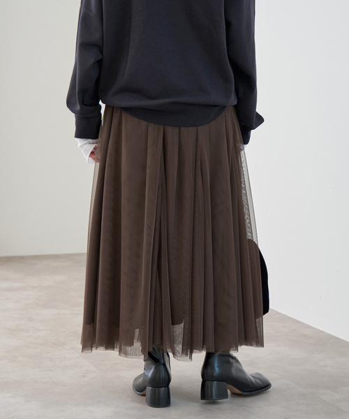 限界お値下げ⭐︎Spick＆Span スピックアンドスパン　チュールスカート Spick & Span｜スピック アンド スパンのスカート（チュール