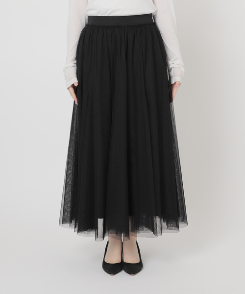 追加2》チュールスカート（スカート）｜Spick & Span（スピックアンド