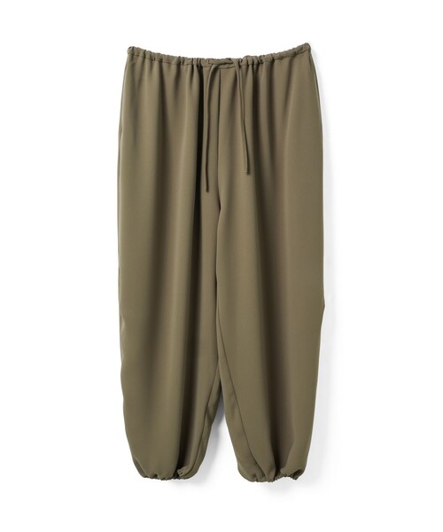 mizuiroind（ミズイロインド）の「mizuiro ind ドローストリングヘムパンツ（その他パンツ・レディース・ブラック/ベージュ/ネイビー・FREE）」の2枚目の写真