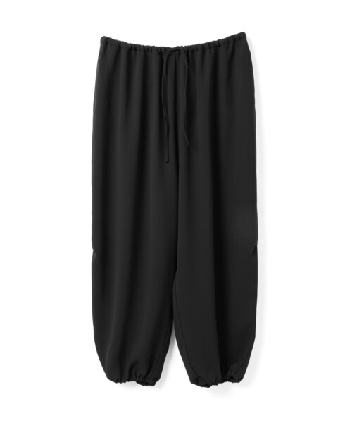 mizuiroind（ミズイロインド）の「mizuiro ind ドローストリングヘムパンツ（その他パンツ・レディース・ブラック/ベージュ/ネイビー・FREE）」の4枚目の写真