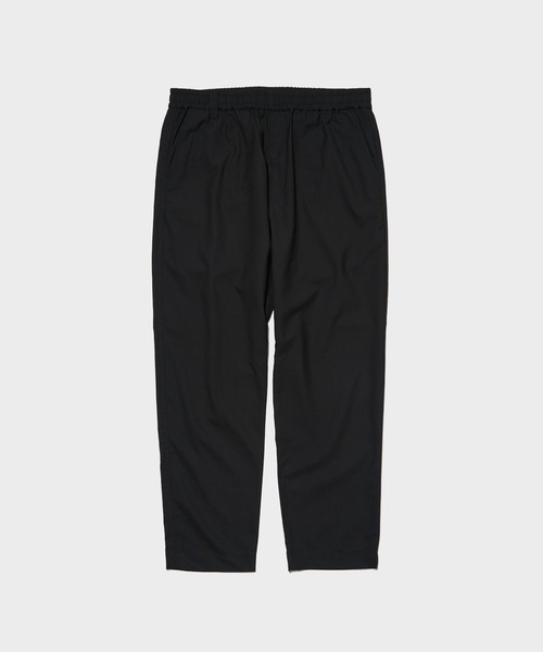 WHITE MOUNTAINEERING（ホワイトマウンテニアリング）の「【White Mountaineering / ホワイトマウンテニアリング】STRETCH EASY TAPERED PANTS（スラックス・メンズ・ブラック/グレー・0/1/2）」の2枚目の写真