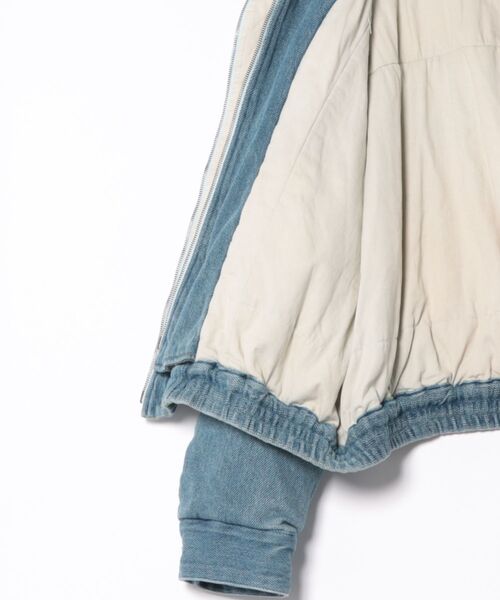 STYLISE（スタイライズ）の「【FACETASM】DOUBLE LAYERED DENIM JACKET / インディゴ [JOO-JK-M02]（ダウンジャケット/コート・レディース・ネイビー・M）」の3枚目の写真