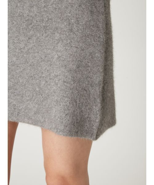 FRAY I.D(フレイアイディー)の「ラクーンダブルフェイスニットミニスカート(スカート・レディース・ブラウン/グレー/クリーム・F)」の14枚目の写真