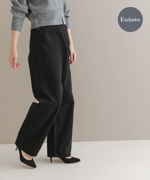 アーバンリサーチ ロッソ（URBAN RESEARCH ROSSO）/『別注』Lee×ROSSO　FRONT TUCK DENIM PANTS セール】『別注』Lee×ROSSO FRONT TUCK DENIM PANTS（デニムパンツ