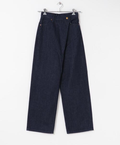 セール】『別注』Lee×ROSSO FRONT TUCK DENIM PANTS（デニムパンツ