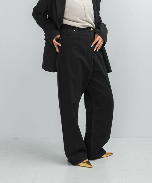 セール】『別注』Lee×ROSSO FRONT TUCK DENIM PANTS（デニムパンツ