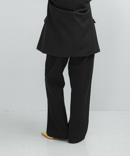 セール】『別注』Lee×ROSSO FRONT TUCK DENIM PANTS（デニムパンツ