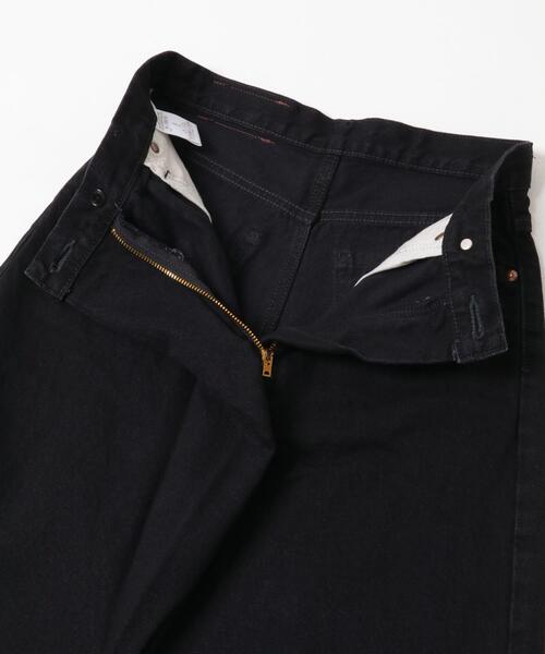 URBAN RESEARCH ROSSO WOMEN（アーバンリサーチ　ロッソ）の「『別注』Lee×ROSSO　FRONT TUCK DENIM PANTS（デニムパンツ・レディース・ブラック/ワンウォッシュ・SMALL/X-SMALL/MEDIUM）」の19枚目の写真