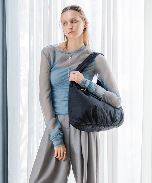 ラマージ（LA MARGE）/【LA MARGE】【A4対応】【軽量】マットナイロン ワンショルダー トートバッグ LA MARGE】【A4対応】【軽量】マットナイロン ワンショルダー トート