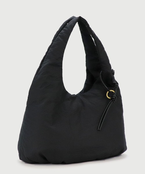 LA MARGE（ラマージ）の「【LA MARGE】【A4対応】【軽量】マットナイロン ワンショルダー トートバッグ（トートバッグ・レディース・ブラック/ライトグレー/ダークブラウン・FREE）」の21枚目の写真