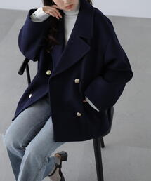 FREE'S MART | ◆【はかな企画】ミドル丈オーバーピーコート〈ＭＦＭ〉(ピーコート)