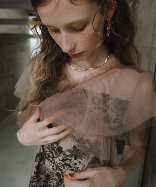 Layered tulle dress（ドレス）｜et.UNiVER（エトユニベール）の